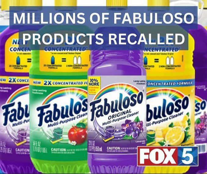 Fabuloso cleaner recall How to get a refund, list of products, and all