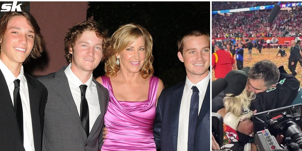 Chris Evert gave birth to three sons during her marriage with Andy Hill