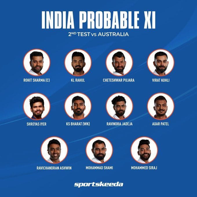 IND vs AUS 3 batters who could score the most runs in the second Test