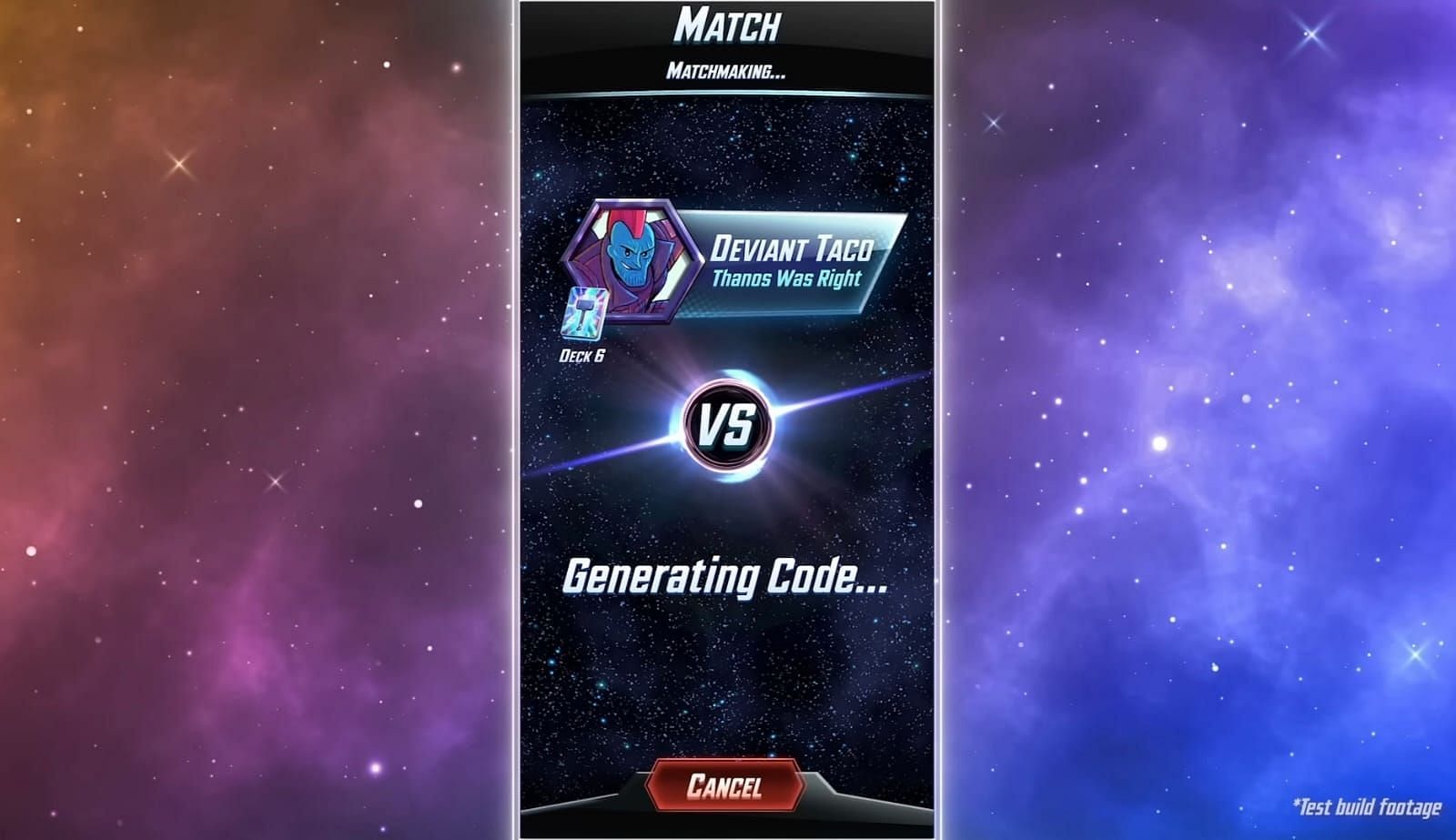Generate code and share with your friend (Image via YouTube/Marvel Entertainment)