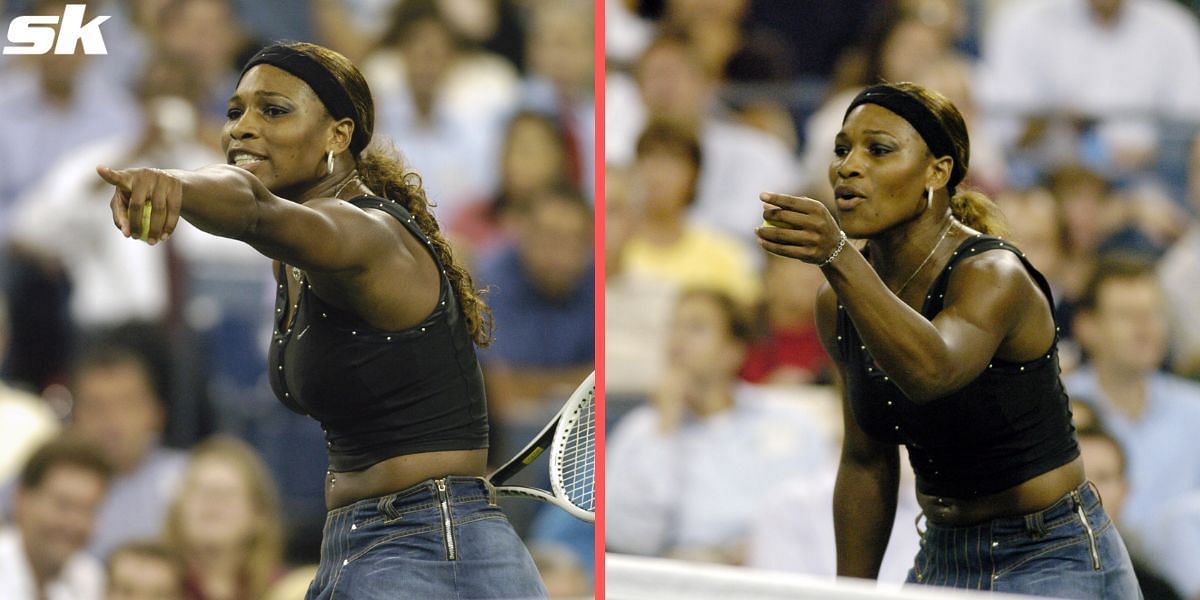 Serena Williams was the at the receiving end of some bizarre umpiring at the 2004 US Open 