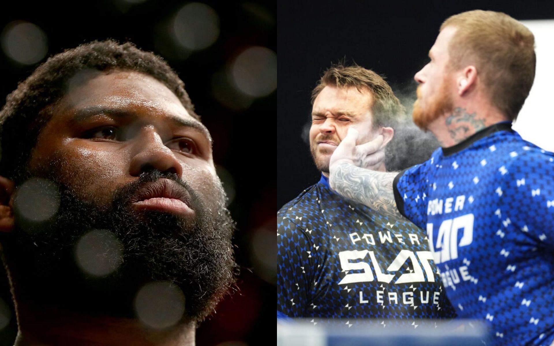 Curtis Blaydes and Power Slap