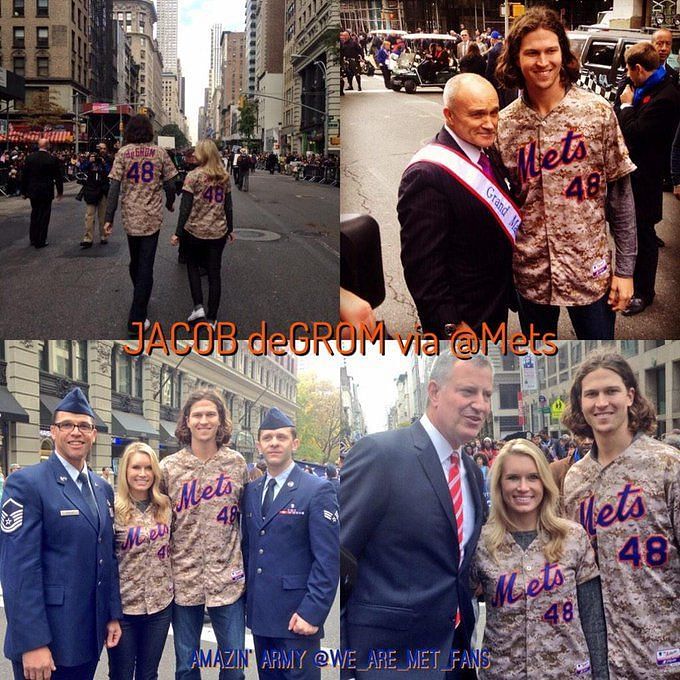 Who is Jacob deGrom's wife?