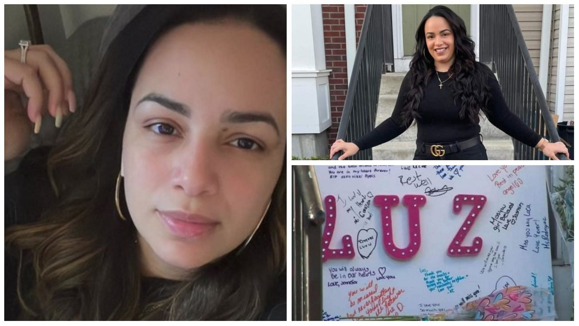 Luz was found dead at her residence on Tuesday, (Images via Akkheem L. Dunham and @KimberlyKravitz/Twitter and True Crime Junkies/Facebook) 