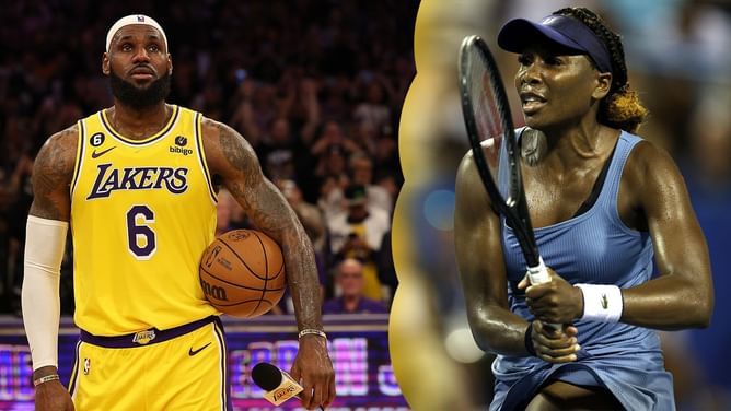 Venus Williams is the only other athlete that has dealt with the same level of pressure as LeBron James, says sports journalist