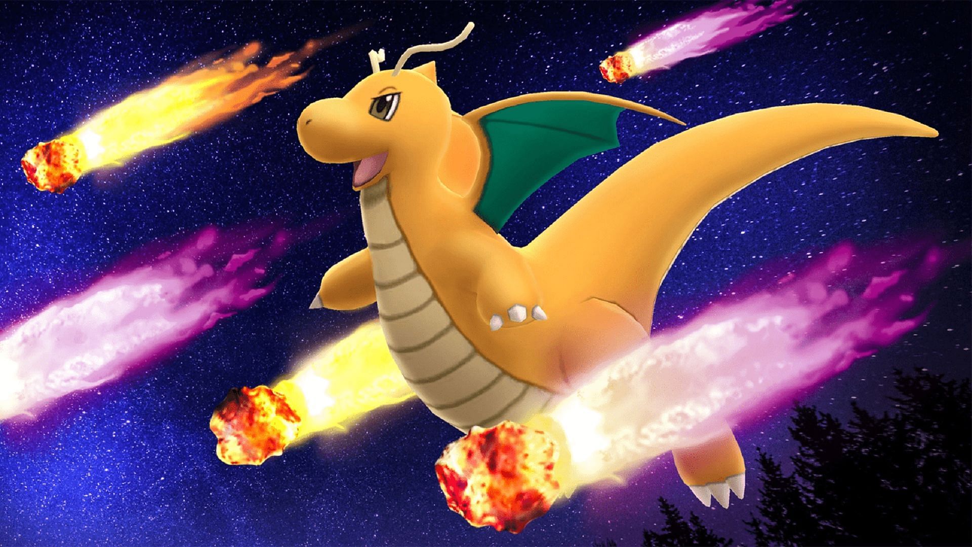 Dragonite can attack and defend brilliantly in Pokemon GO (Image via Niantic)