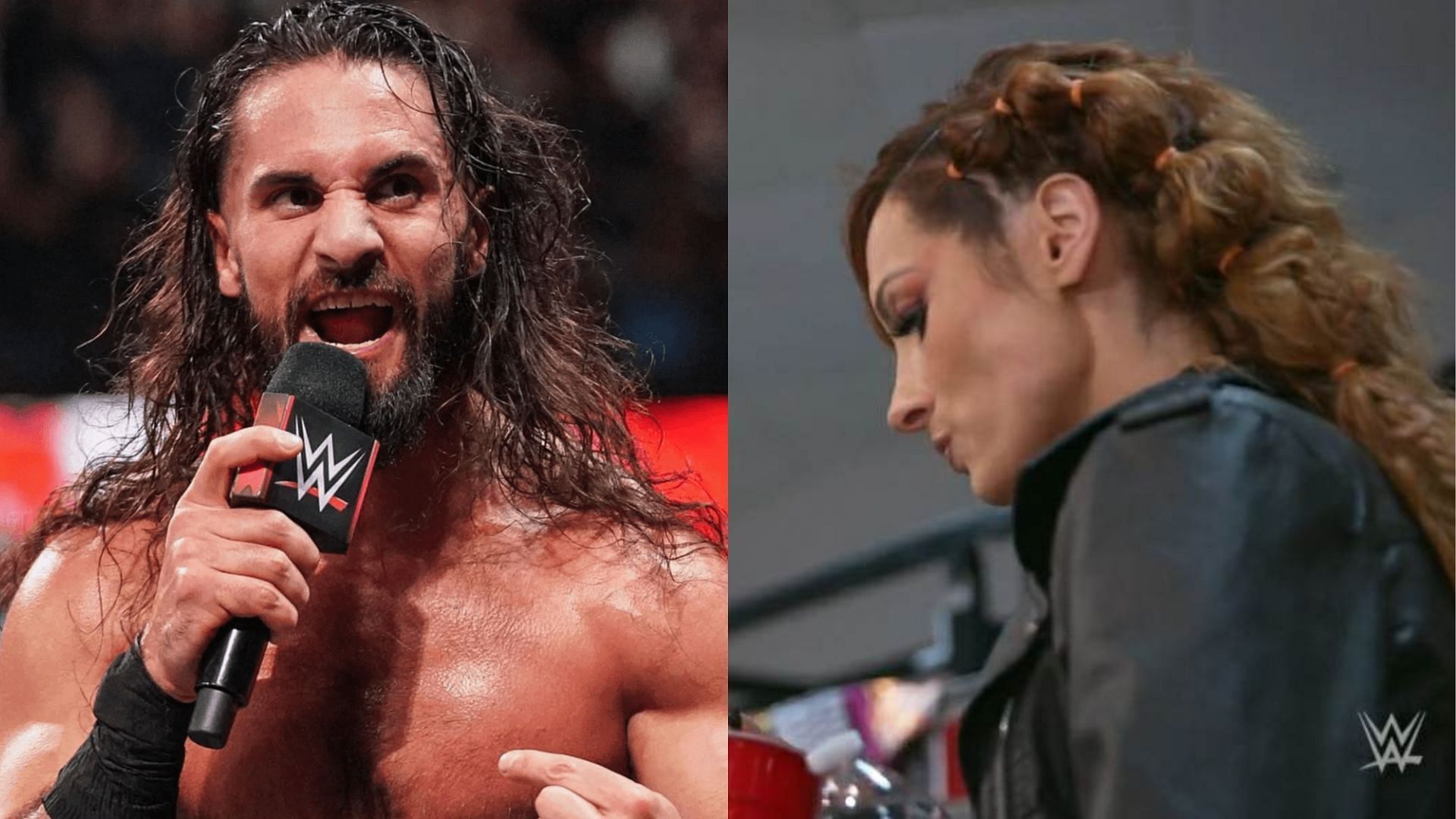 Becky Lynch was seen interacting with one of Seth Rollins