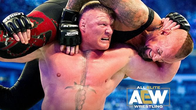 AEW star shuts down fan's bold claim about Brock Lesnar ending The Undertaker's WrestleMania streak