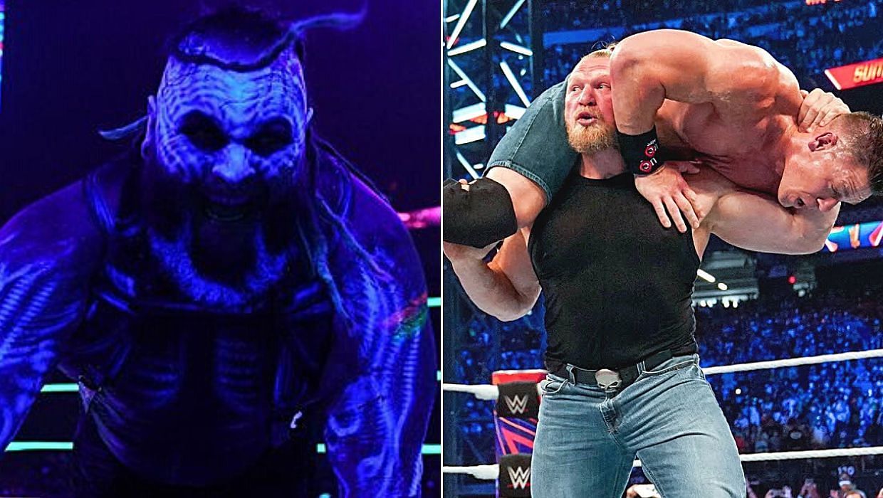 Bray Wyatt/Brock Lesnar and John Cena