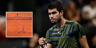 WATCH: Carlos Alcaraz pulls of improbable tweener, shows incredible athleticism at Argentina Open