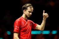 Daniil Medvedev is gunning for his first title at the Dubai Tennis Championships.