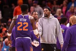 Deandre Ayton “speechless” about Phoenix Suns acquiring Kevin Durant: “Ain’t that something?”