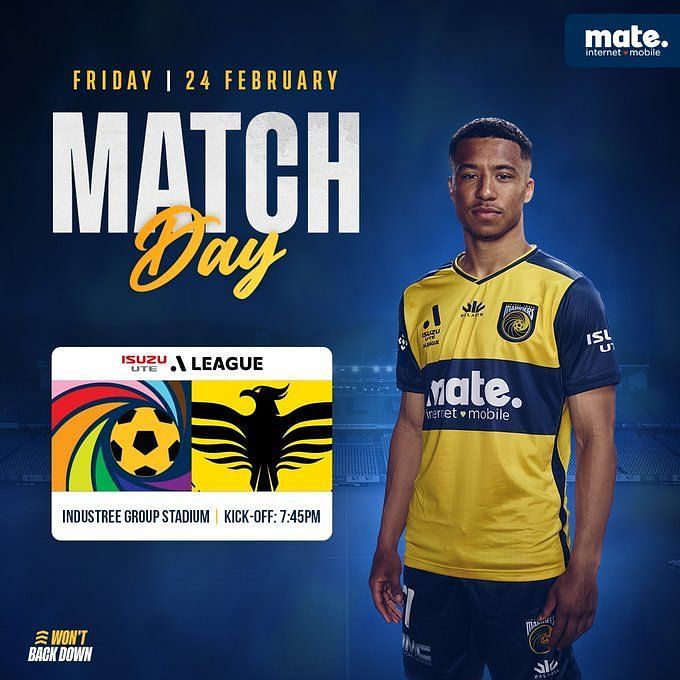 Central Coast Mariners 2022-23 Home Kit