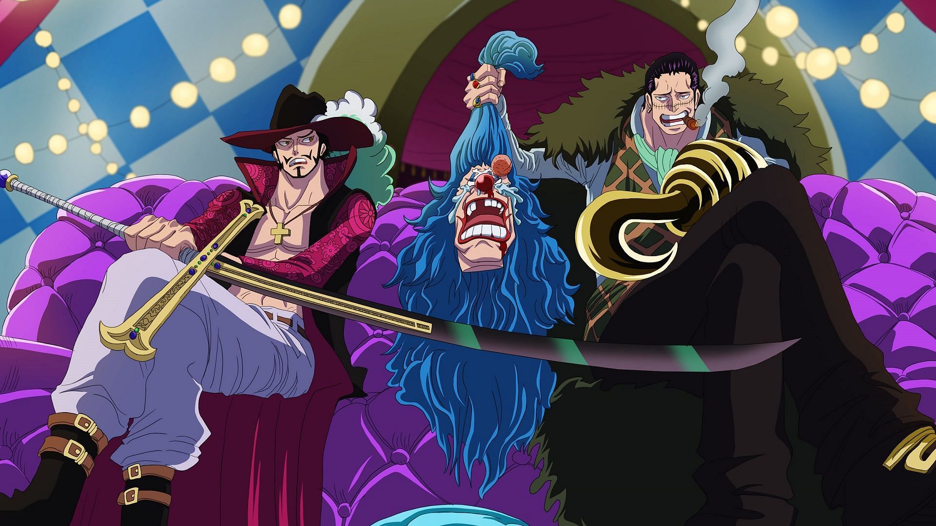 Cross Guild was co-founded by Mihawk and Crocodile (Image via Eiichiro Oda/Shueisha, One Piece)