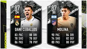 FIFA 23 leaks reveal Ceballos and Molina as an upcoming Showdown SBC in Ultimate Team