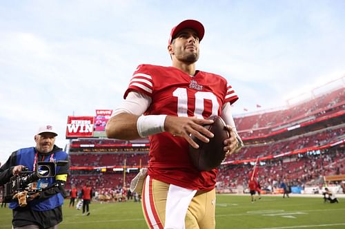 Jimmy Garoppolo at New Orleans Saints v San Francisco 49ers