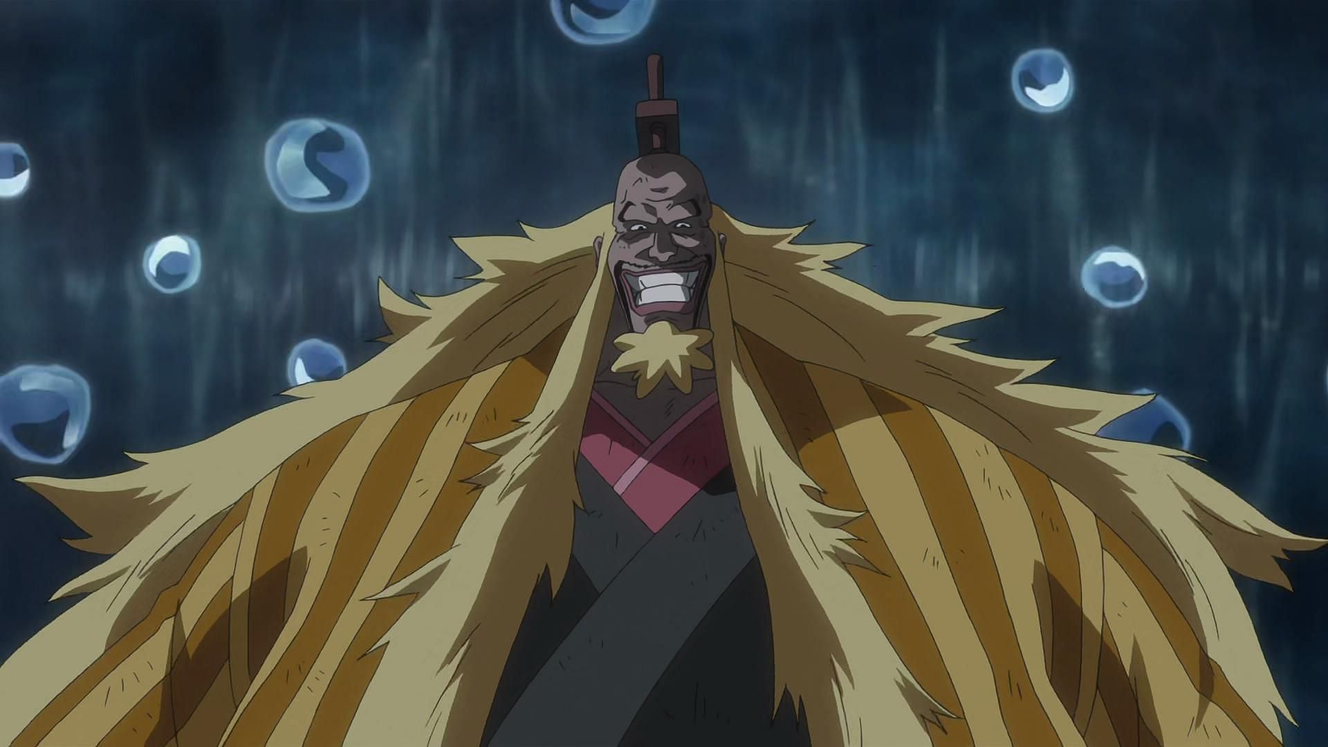 Shiki as seen in One Piece (Image via Toei Animation, One Piece)