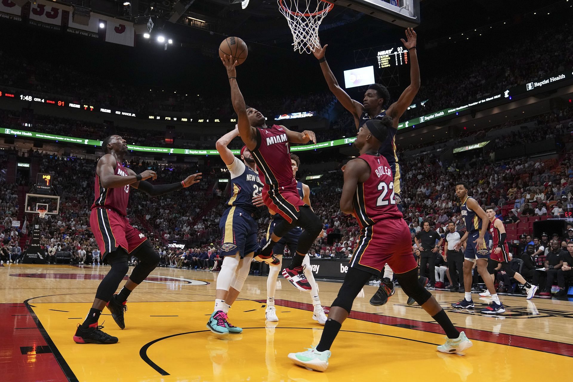 New Orleans Pelicans v Miami Heat