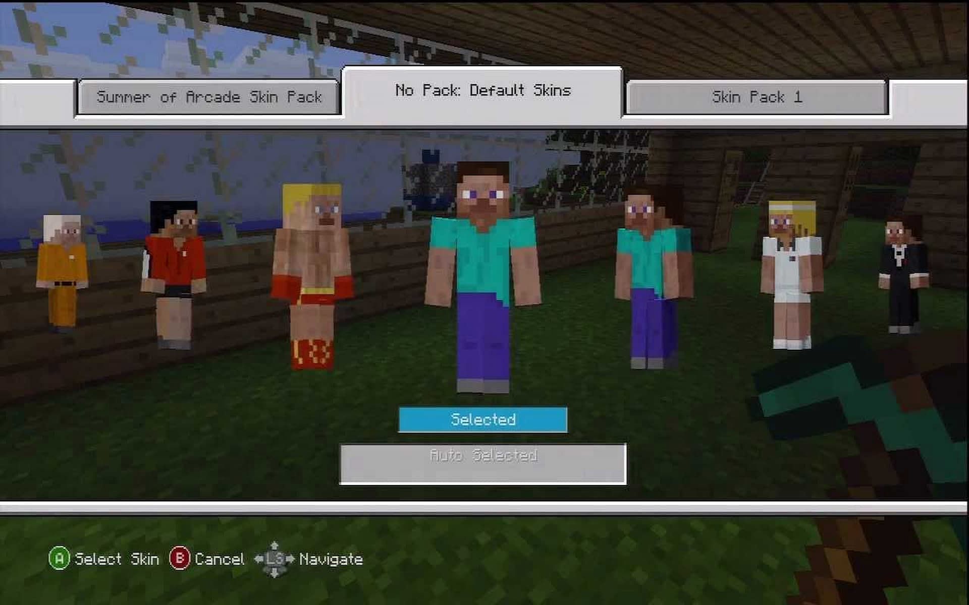 Minecraft Xbox 360 Edition, New Skin Pack 1