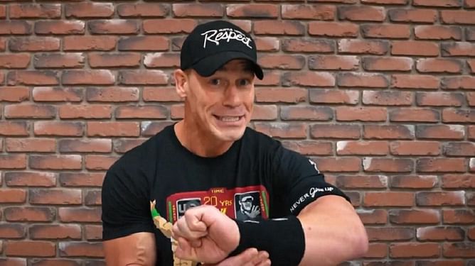 John Cena's rumored WrestleMania 39 opponent seemingly confirms match two weeks before his return