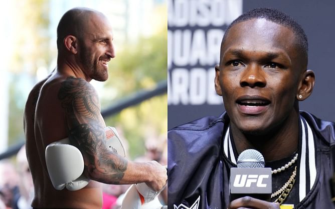 Israel Adesanya admits where he falls short in training sessions with Alexander Volkanovski