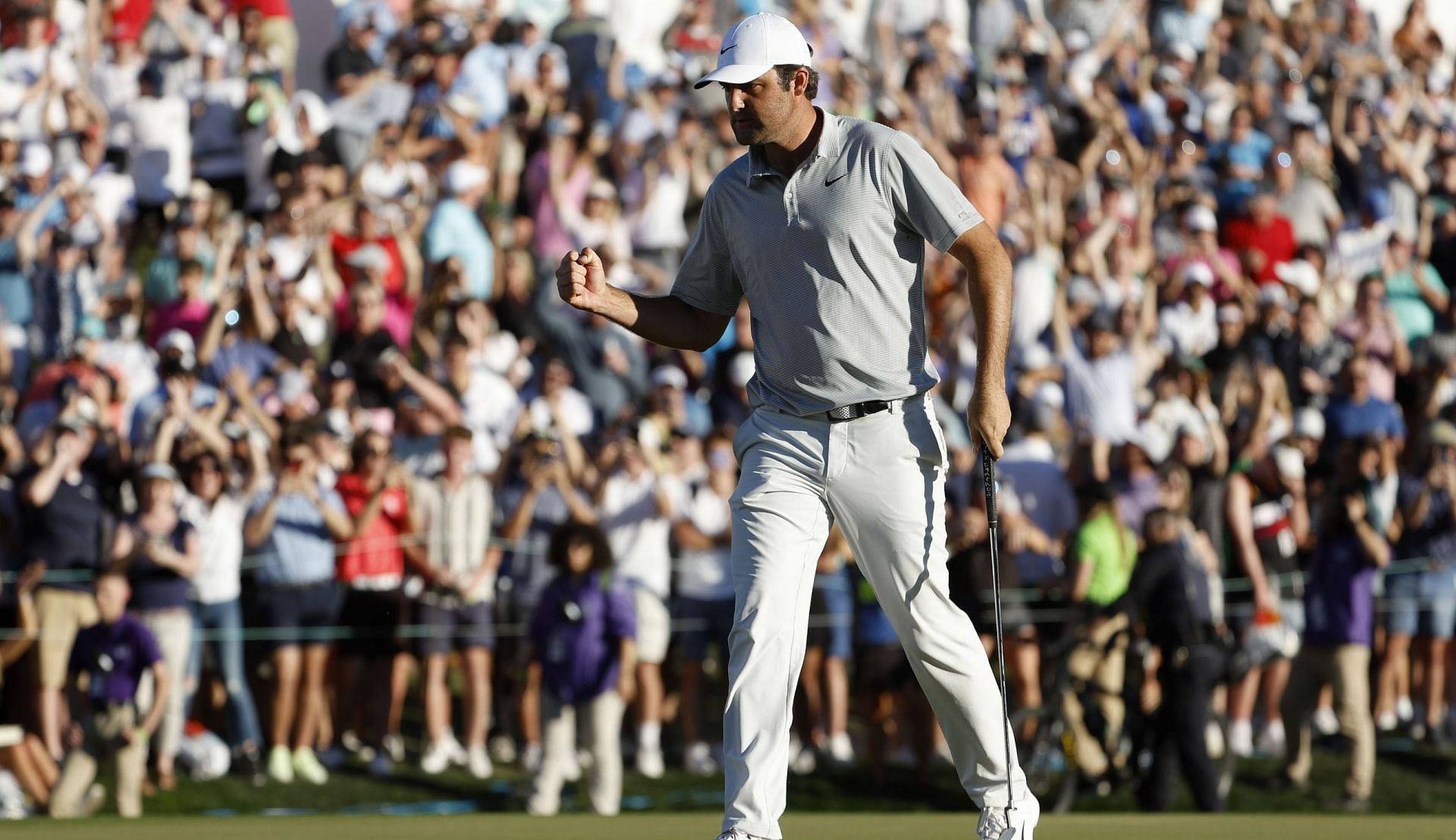 Scottie Scheffler won the 2022 WM Phoenix Open, which was his first PGA Tour title