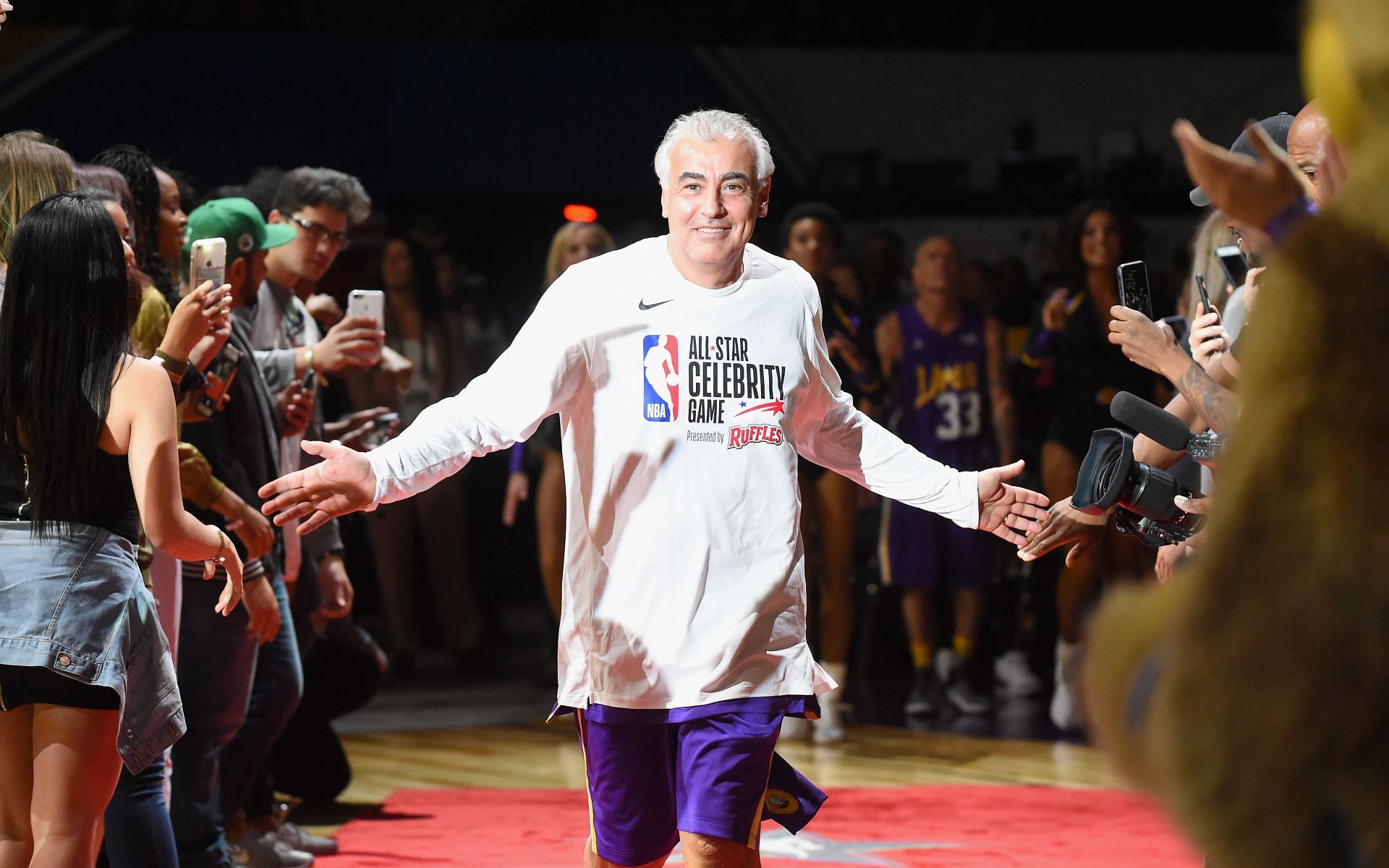 Lasry participated in the 2019 NBA All-Star Celebrity Game (Image via Getty Images)