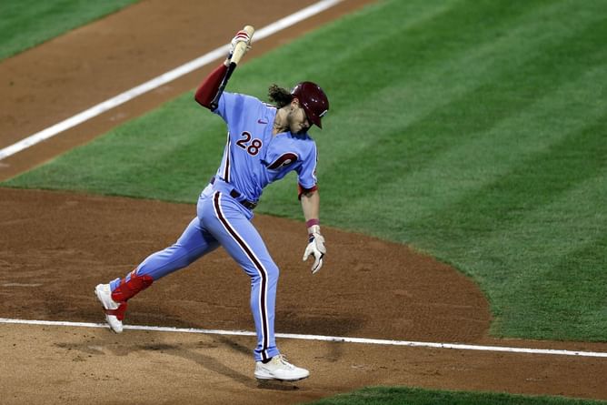 “W BOHM POWER” “He’s hitting 100 bohmers this season” - Philadelphia Phillies fans go wild as Alec Bohm treats them to a preseason moonshot
