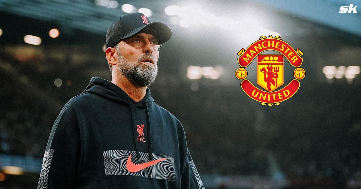 Liverpool manager Jurgen Klopp looks on.
