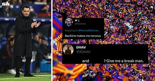 "Why is Xavi playing with our league title" - Barcelona fans can't believe Xavi is starting 22-year-old star against Almeria