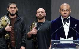 Islam Makhachev's words twisted by the media claims Ali Abdelaziz, says fight with Alex Volkanovski at UFC 284 is trending