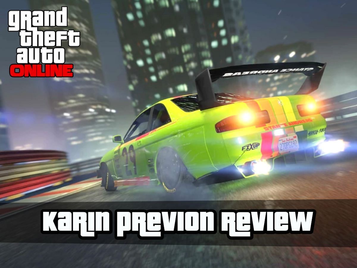 The Karin Previon is one of the fastest tuner car in GTA Online (Image via Rockstar Games)