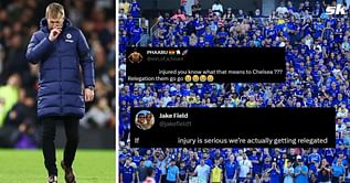 "Season keeps getting worse" , "We are screwed" - Chelsea fans scared they might get relegated after star's injury against Tottenham