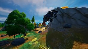 Fortnite: How to get three seconds of air time in a land vehicle