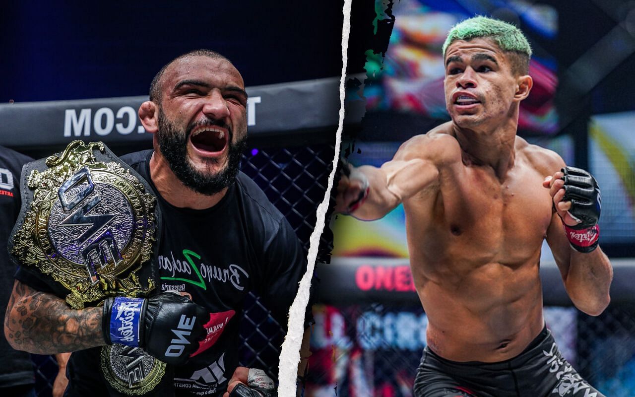 John Lineker (Left) will return to face Fabricio Andrade (Right) in a rematch at ONE Fight Night 7 on Prime Video