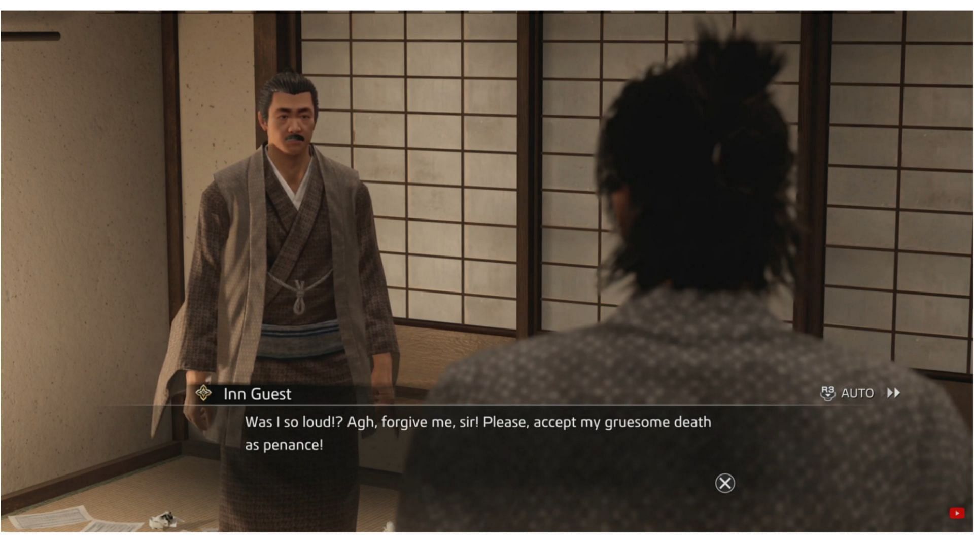 Death of an Author is a short substory about helping an author in Like a Dragon: Ishin.