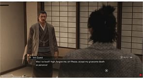 How to complete the Death of an Author substory in Like a Dragon: Ishin