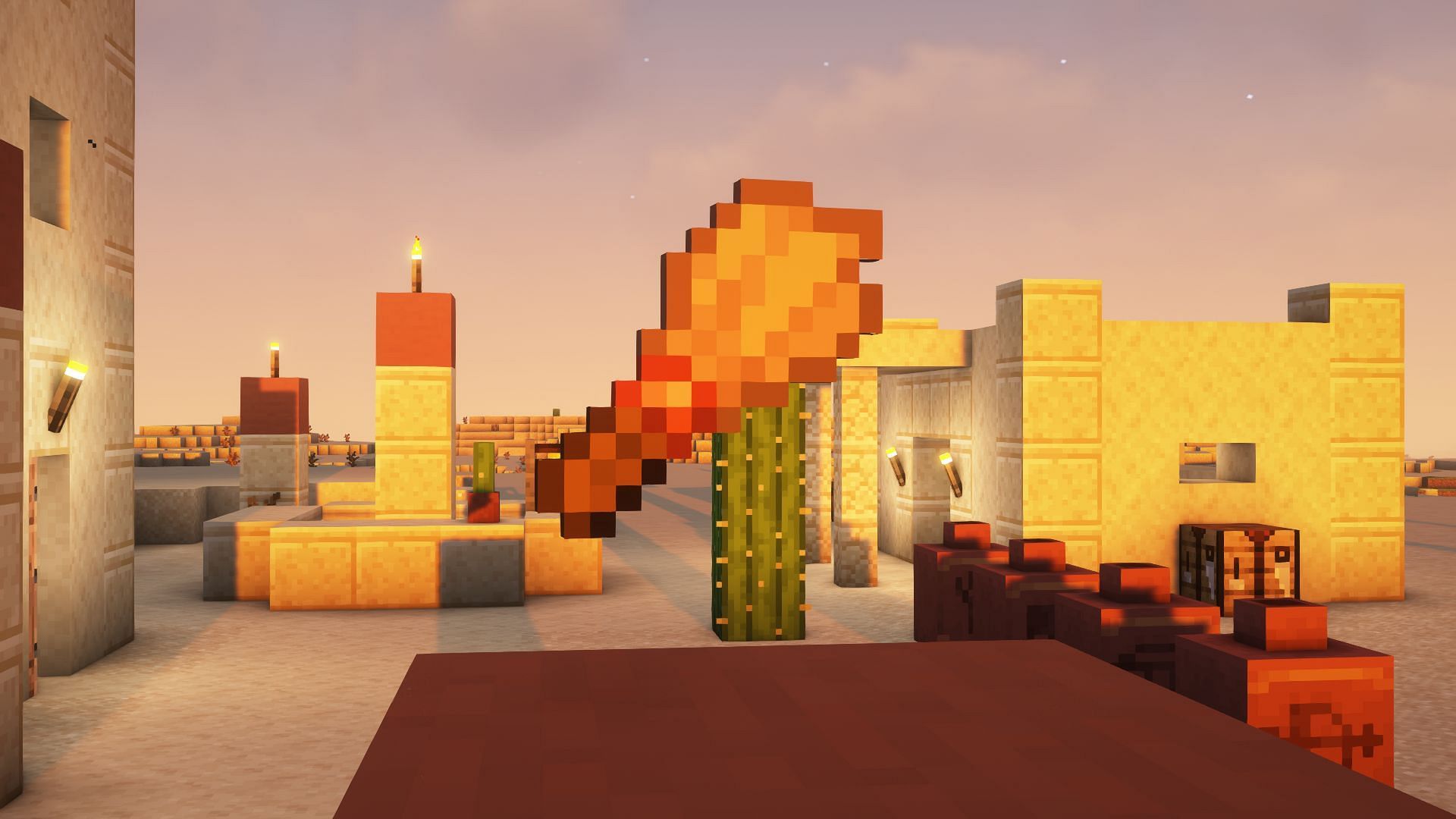 A brush in the game (Image via Mojang)