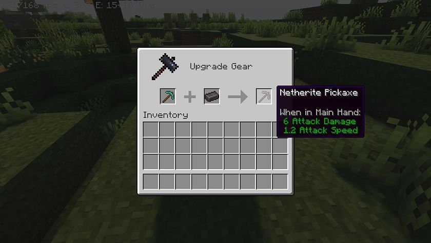 How to make netherite pickaxe in Minecraft (2023)?