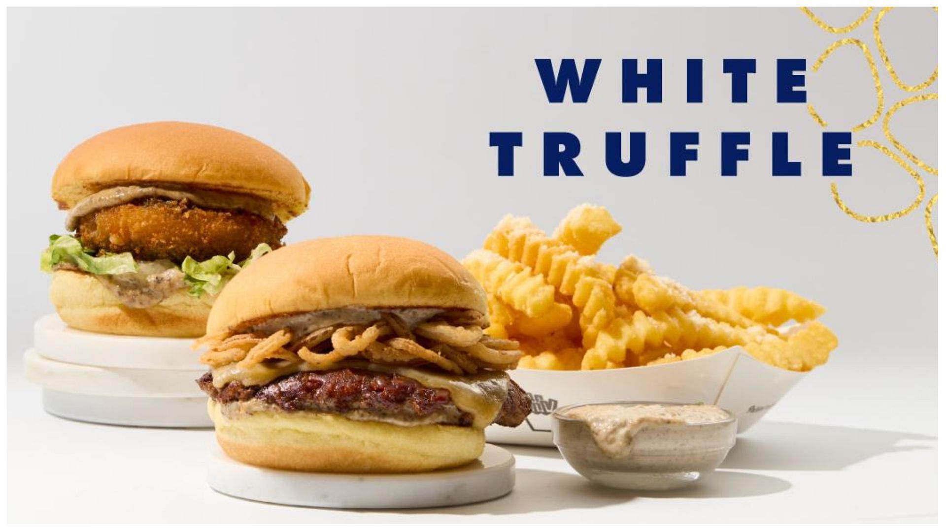 All new Shake Shack&rsquo;s White Truffle menu! (Image via Shake Shack)