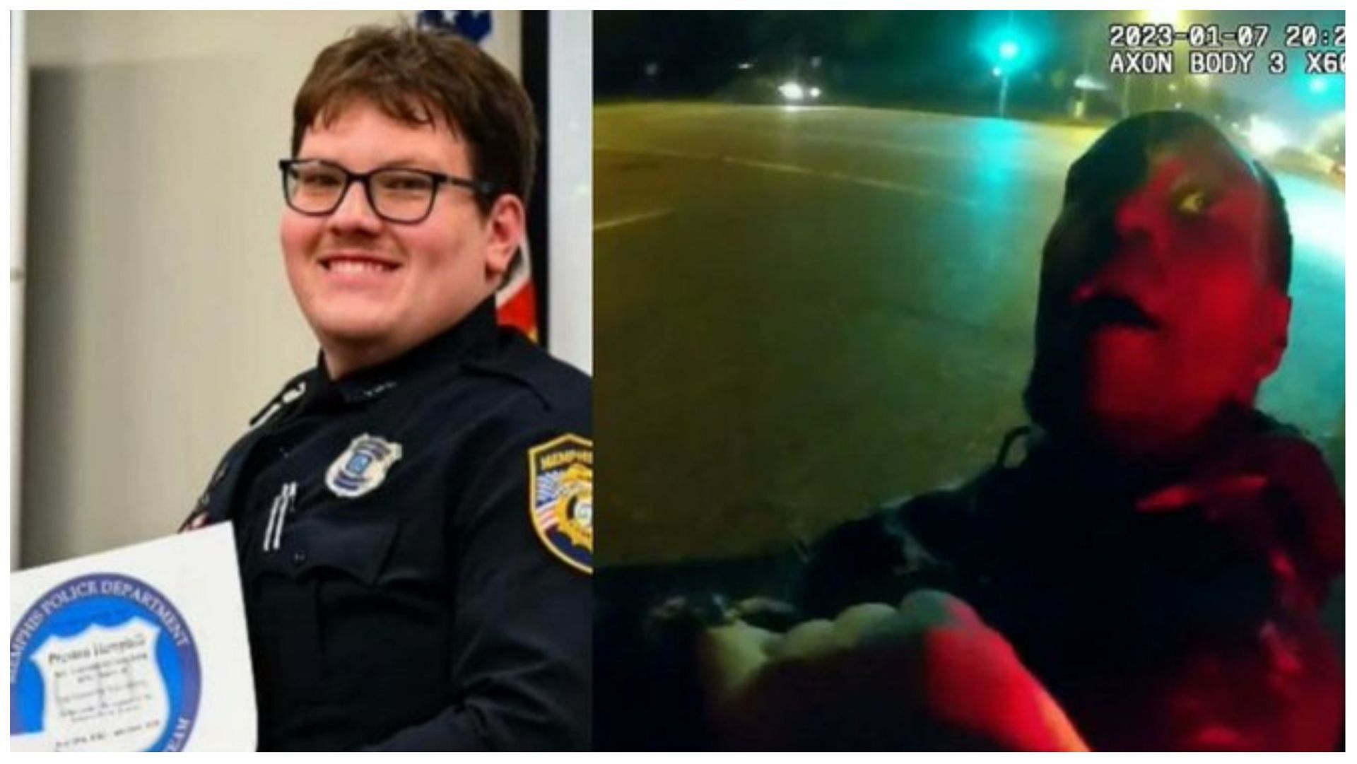A sixth cop, Preston Hemphill (left) was also fired for violating department policies, (Image via @tariqnasheed/Twitter)