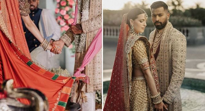 Pictures: “Now and forever” – Hardik Pandya shares exclusive pictures from his wedding with Natasa Stankovic