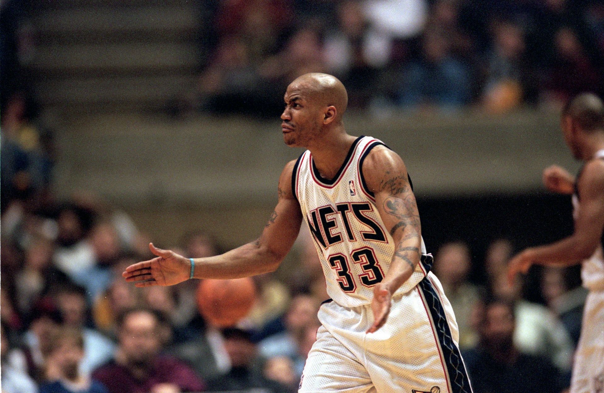 Stephon Marbury with the New Jersey Nets