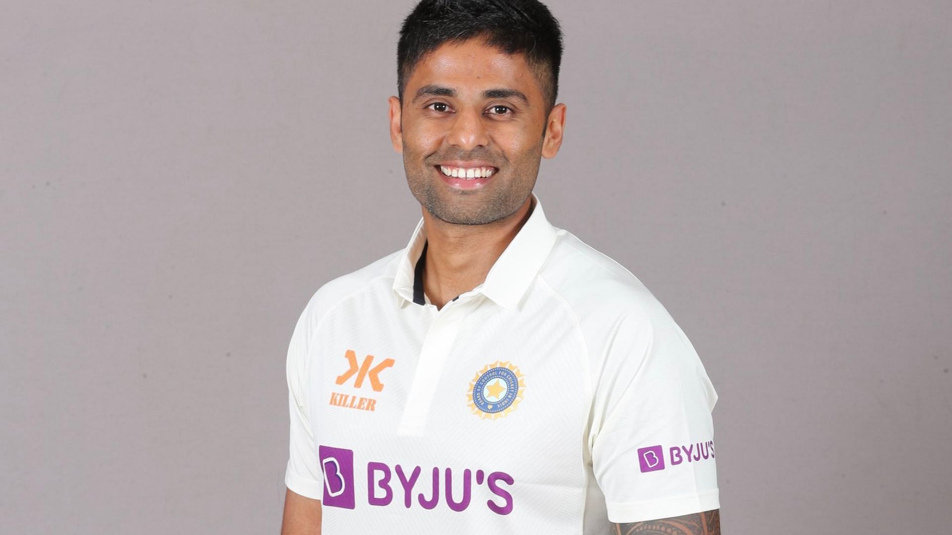 Suryakumar Yadav in India whites (P.C.:Twitter)