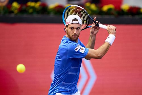 Joao Sousa at the Gijon Open