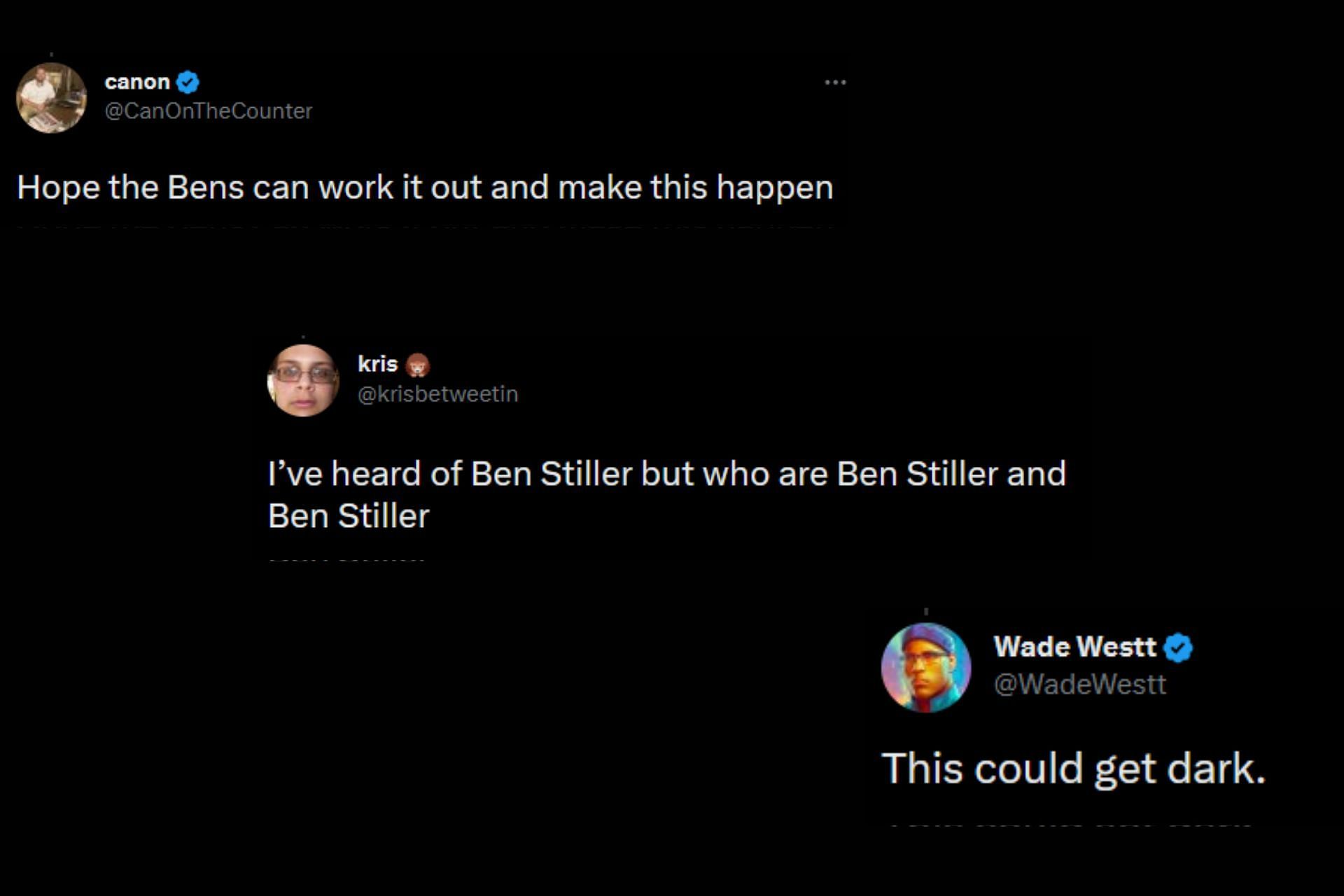 Fans react to Ben Stiller&#039;s role (Image via Sportskeeda)