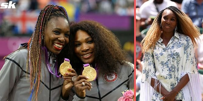 Venus Williams fondly recalls her and sister Serena Williams' historic hat-trick of gold medals at the 2012 London Olympic Games