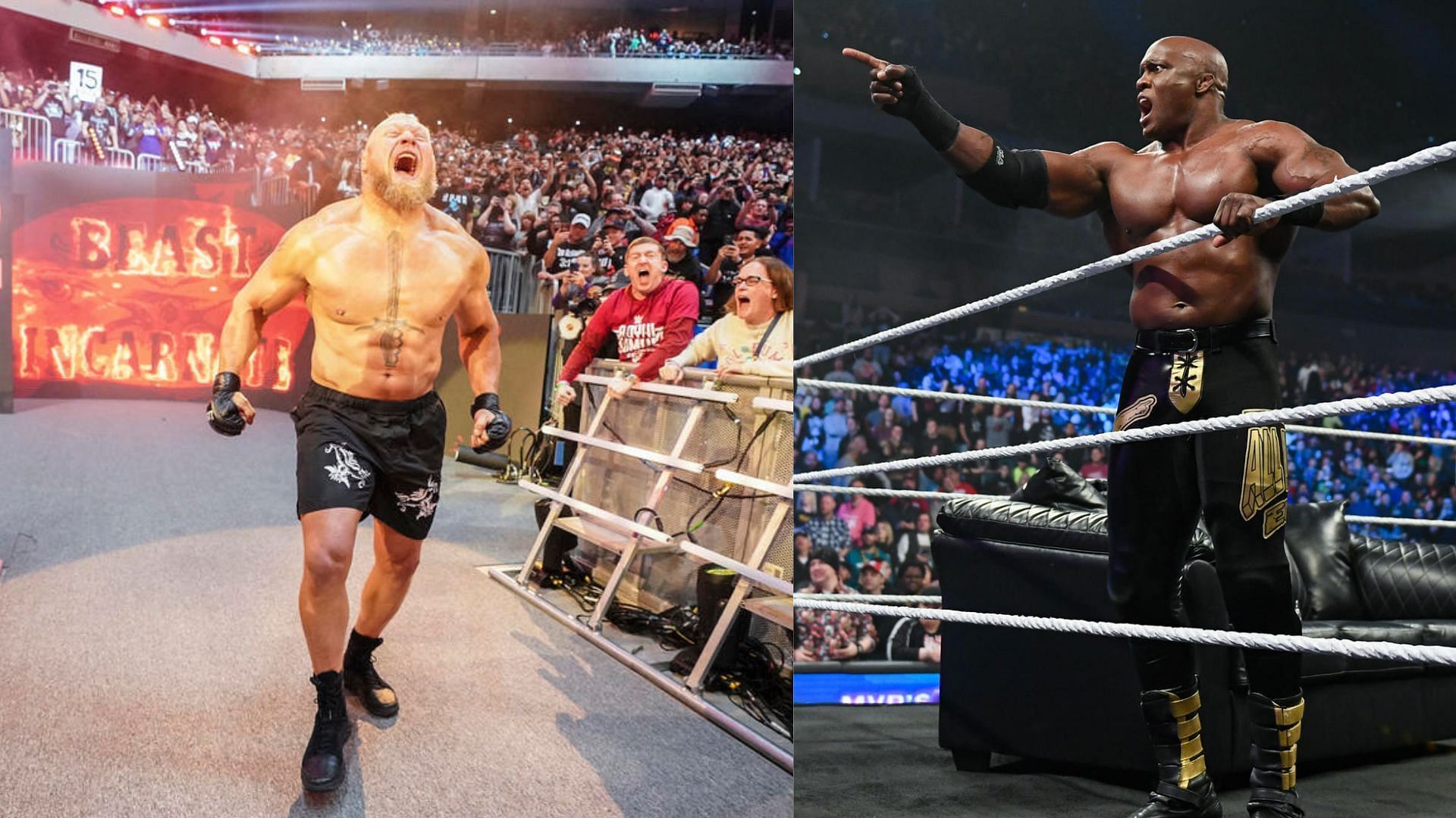 Will Brock Lesnar and Bobby Lashley fight at Elimination Chamber?