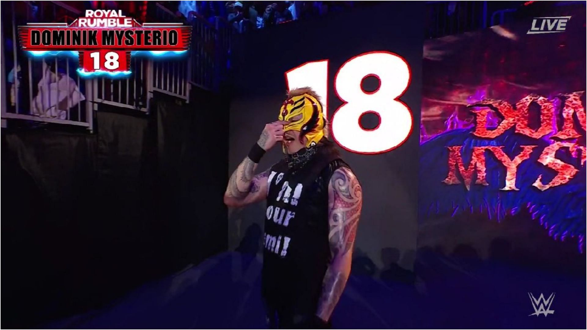 What will it take for Dominik to get Rey Mysterio to fight him?