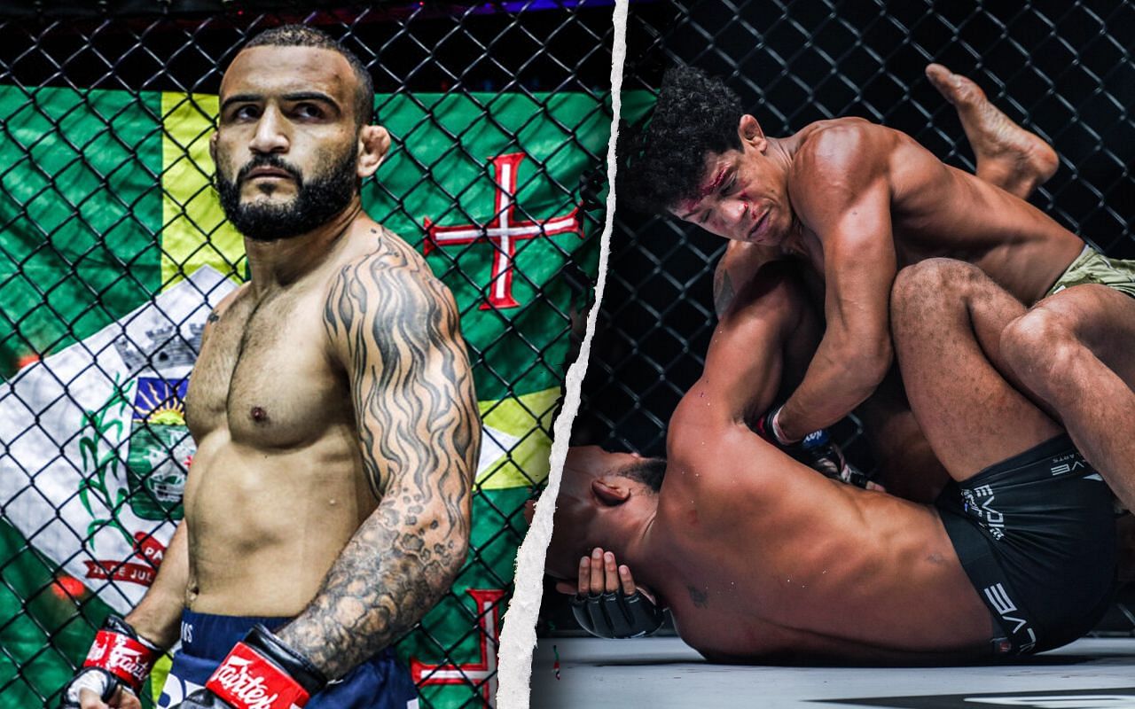 John Lineker (L) / Adriano Moraes (R) -- Photo by ONE Championship